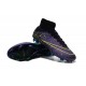 Nouveau Crampons 2015 Nike Mercurial Superfly FG ACC Violet Volt Noir
