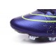 Nouveau Crampons 2015 Nike Mercurial Superfly FG ACC Power Clash Cuir Violet Vert