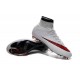 Nike Chaussures Nouvelle Mercurial Superfly FG Homme Blanc Rouge