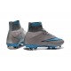 Nike Chaussures Nouvelle Mercurial Superfly FG Homme Gris Bleu