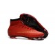 Cristiano Ronaldo Nike Chaussures Nouvelle Mercurial Superfly FG CR7 Rouge Or