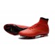 Cristiano Ronaldo Nike Chaussures Nouvelle Mercurial Superfly FG CR7 Rouge Or