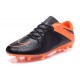 Nike 2015 Homme Chaussures Hypervenom Phantom Premium FG ACC Noir Orange