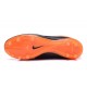 Nike 2015 Homme Chaussures Hypervenom Phantom Premium FG ACC Noir Orange