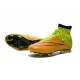 Nike Chaussures Nouvelle Mercurial Superfly FG Homme Jaune Noir