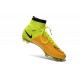 Nike Chaussures Nouvelle Mercurial Superfly FG Homme Jaune Noir