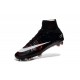 Nike Chaussures Nouvelle Mercurial Superfly FG Cristiano Ronaldo CR7 Noir Blanc