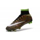 Crampons Nouveaux Football Nike Mercurial Superfly 4 FG Multi-Color Blanc Noir