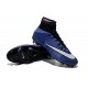 Crampons Nouveaux Football Nike Mercurial Superfly 4 FG Violet Blanc Noir