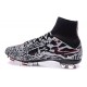 Crampons Nouveaux Football Nike Mercurial Superfly 4 FG Noir Blanc Rouge