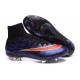 Crampons Nouveaux Football Nike Mercurial Superfly 4 FG Violet Rouge