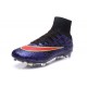 Crampons Nouveaux Football Nike Mercurial Superfly 4 FG Violet Rouge