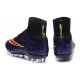 Crampons Nouveaux Football Nike Mercurial Superfly 4 FG Violet Rouge