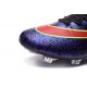 Crampons Nouveaux Football Nike Mercurial Superfly 4 FG Violet Rouge