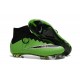 Crampons Nouveaux Football Nike Mercurial Superfly 4 FG Vert Noir