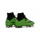 Crampons Nouveaux Football Nike Mercurial Superfly 4 FG Vert Noir