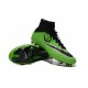 Crampons Nouveaux Football Nike Mercurial Superfly 4 FG Vert Noir
