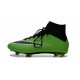 Crampons Nouveaux Football Nike Mercurial Superfly 4 FG Vert Noir