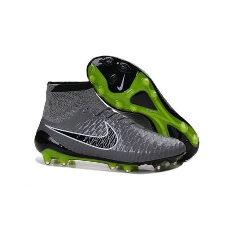 Nouveaux Chaussures 2015 Nike Magista Obra FG ACC Gris Noir