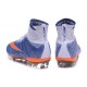 Cristiano Ronaldo Chaussure Nike Mercurial Superfly Iv FG Bleu Orange