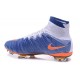 Cristiano Ronaldo Chaussure Nike Mercurial Superfly Iv FG Bleu Orange