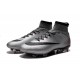 Cristiano Ronaldo Chaussure Mercurial Superfly CR7 Quinhentos Argent Noir Rouge