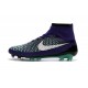 Crampons de Foot Neuf 2016 Nike Magista Obra FG Violet Blanc Vert