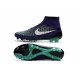 Crampons de Foot Neuf 2016 Nike Magista Obra FG Violet Blanc Vert