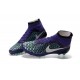 Crampons de Foot Neuf 2016 Nike Magista Obra FG Violet Blanc Vert