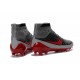 Crampons de Foot Neuf 2016 Nike Magista Obra FG Gris Rouge