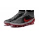 Crampons de Foot Neuf 2016 Nike Magista Obra FG Gris Rouge