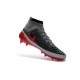 Crampons de Foot Neuf 2016 Nike Magista Obra FG Gris Rouge