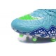 Crampon de Foot 2016 Nouvelle Nike Hypervenom Phantom II FG Bleu Vert