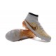 Crampons de Foot Neuf 2016 Nike Magista Obra FG Blanc Or