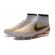 Crampons de Foot Neuf 2016 Nike Magista Obra FG Blanc Or