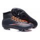 Cristiano Ronaldo Chaussure Nike Mercurial Superfly Iv FG Noir Orange