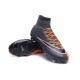 Cristiano Ronaldo Chaussure Nike Mercurial Superfly Iv FG Noir Orange