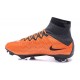 Cristiano Ronaldo Chaussure Nike Mercurial Superfly Iv FG Noir Orange