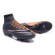 Cristiano Ronaldo Chaussure Nike Mercurial Superfly Iv FG Noir Orange