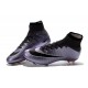 Cristiano Ronaldo Chaussure Nike Mercurial Superfly Iv FG Lilas Mangue Noir