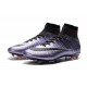 Cristiano Ronaldo Chaussure Nike Mercurial Superfly Iv FG Lilas Mangue Noir