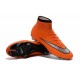 Cristiano Ronaldo Chaussure Nike Mercurial Superfly Iv FG Orange Argent