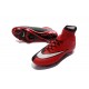 Nouvelles 2016 Crampon Nike Mercurial Superfly FG Rouge Noir Blanc