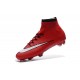 Nouvelles 2016 Crampon Nike Mercurial Superfly FG Rouge Noir Blanc