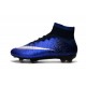 Nouvelles 2016 Crampon Nike Mercurial Superfly FG Bleu Royal Argent