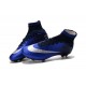 Nouvelles 2016 Crampon Nike Mercurial Superfly FG Bleu Royal Argent