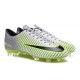 Chaussure de Foot Nouveau 2016 Nike Mercurial Vapor XI FG Argent Vert Noir