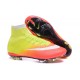 Chaussure Football Nouveaux Nike Mercurial Superfly FG ACC Orange Jaune Blanc