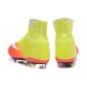 Chaussure Football Nouveaux Nike Mercurial Superfly FG ACC Orange Jaune Blanc