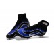Nike Ronaldo Chaussures Mercurial Superfly Heritage Bleu Noir Blanc